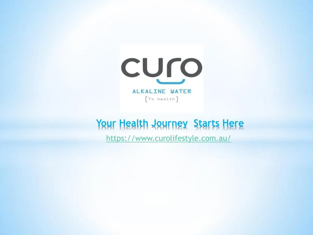 your health journey starts here