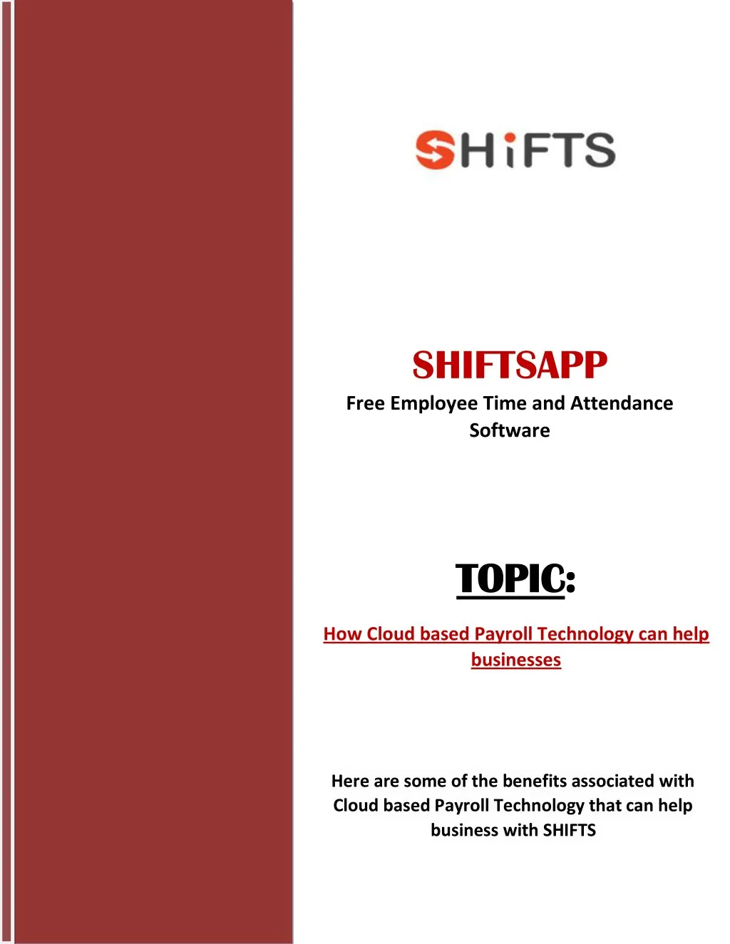 shiftsapp free employee time and attendance