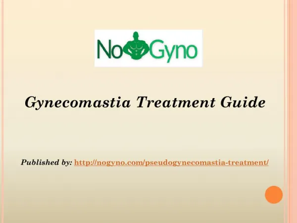 Gynecomastia Treatment Guide