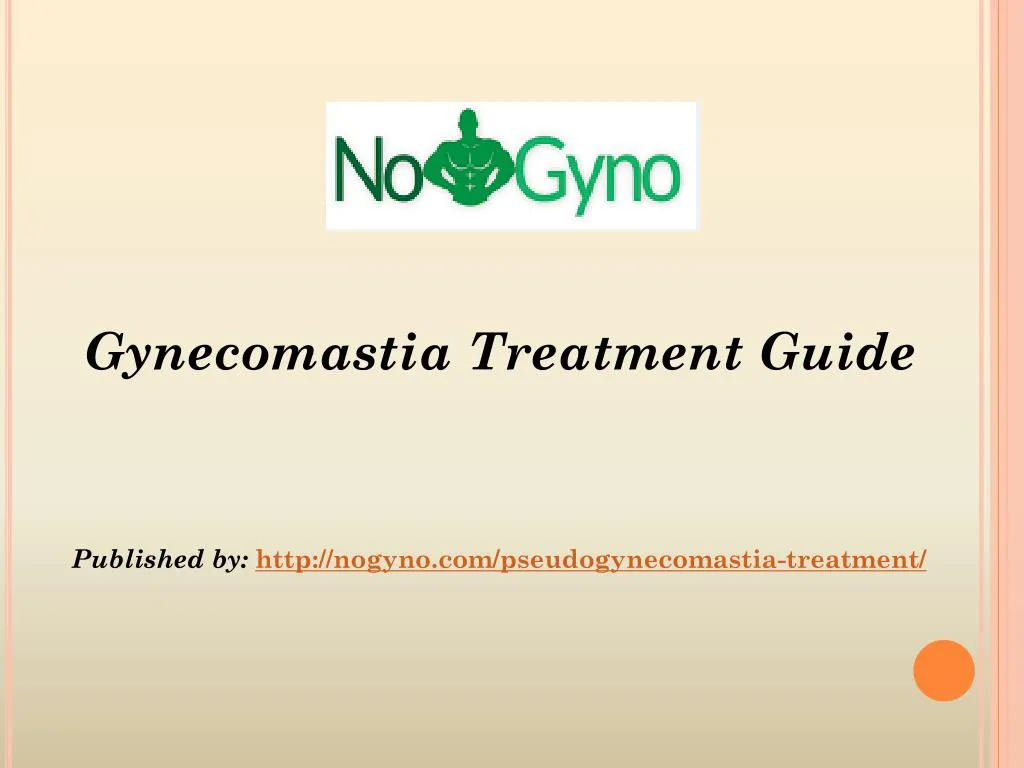 gynecomastia treatment guide published by http