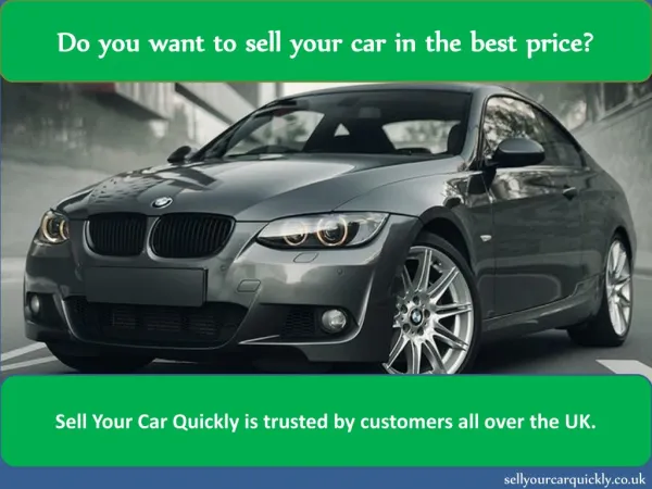 Sell Your Car Quickly 