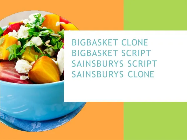 Sainsburys Clone, Sainsburys Script, Bigbasket Clone, Bigbasket Script