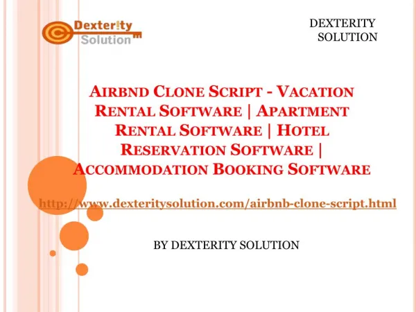 Apartment Rental Software | Hotel Reservation Software | Accommodation Booking Software
