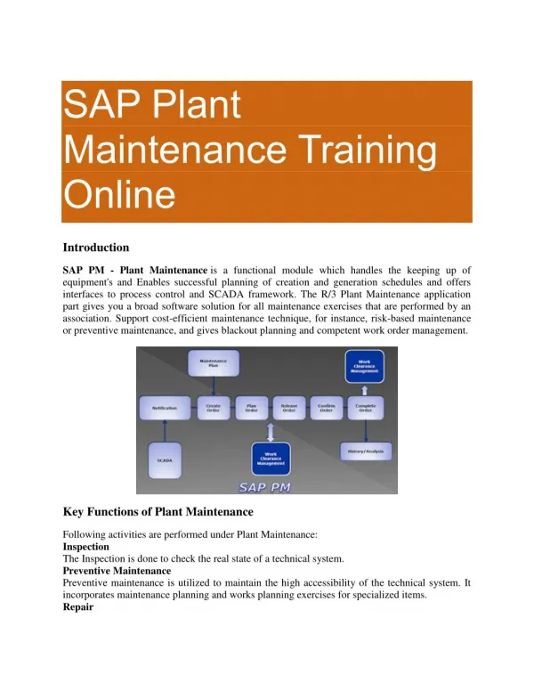 SAP PM PDF