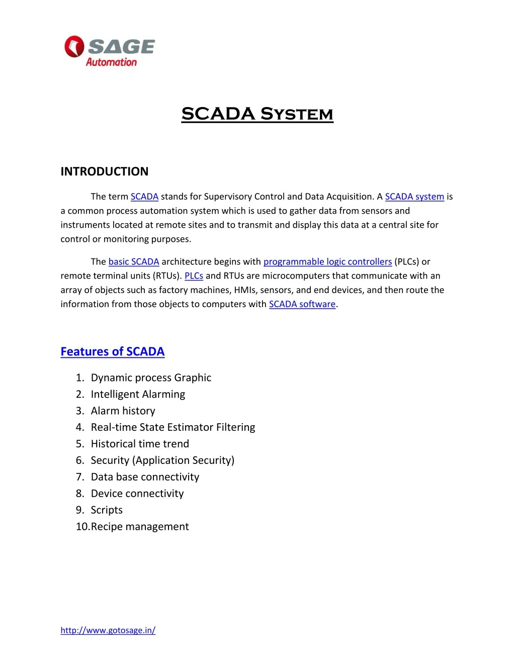 scada system