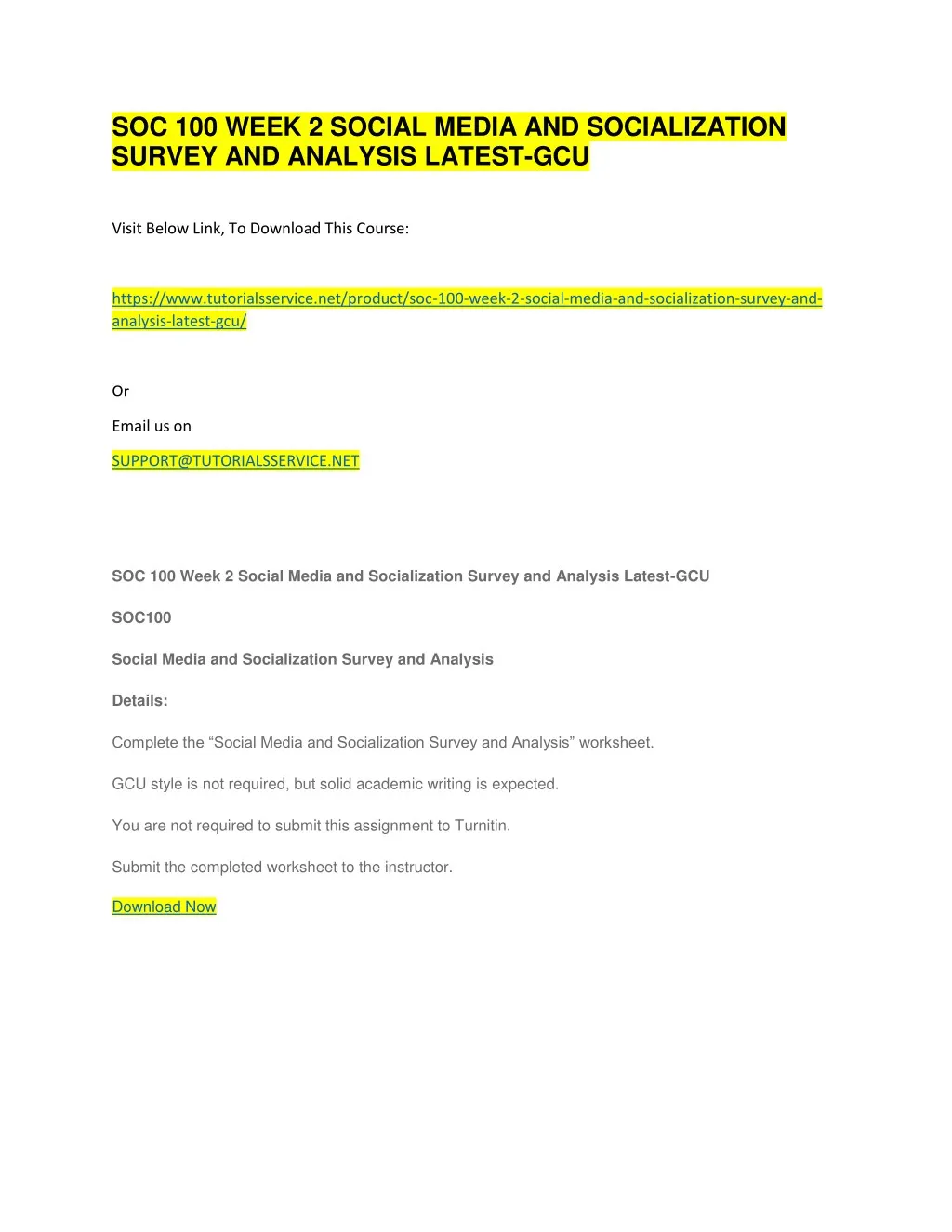 ppt-soc-100-week-2-social-media-and-socialization-survey-and-analysis