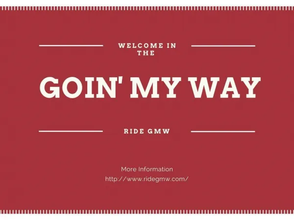 Great Ride GMW Affordable Service