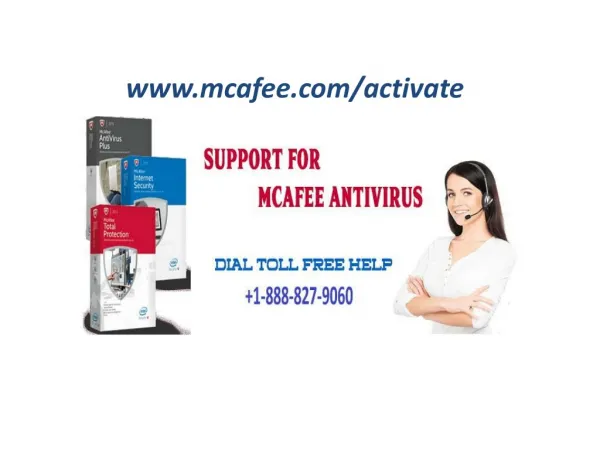 Download and Activate McAfee Product Online