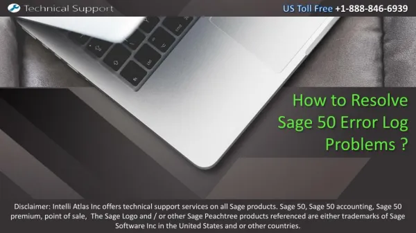 How to Resolve Sage 50 Error Log Problems