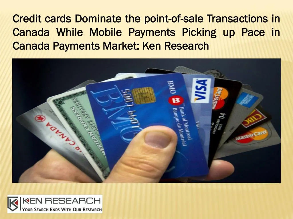 credit cards dominate the point of sale