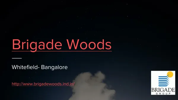 Brigade Woods Pre Launch Price