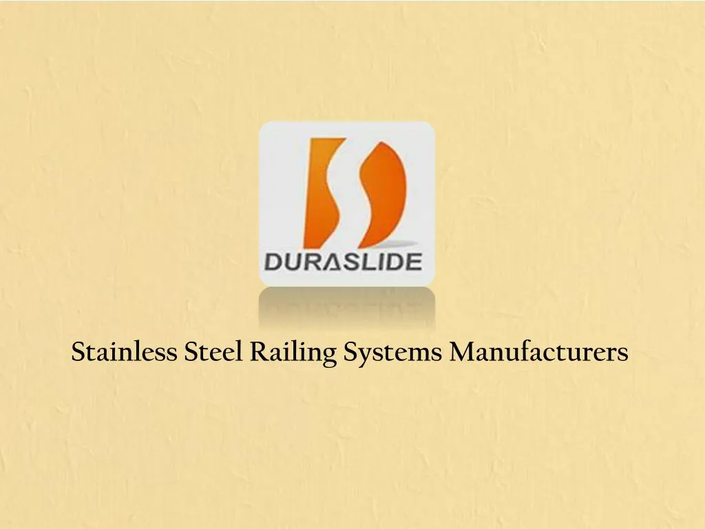stainless steel railing systems manufacturers