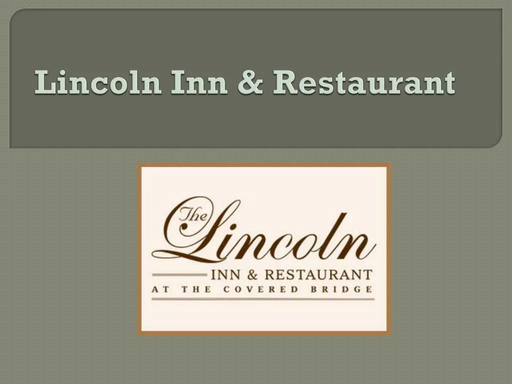 lincoln inn restaurant