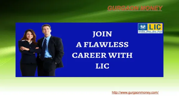 HOW TO JOIN LIC in Gurgaon