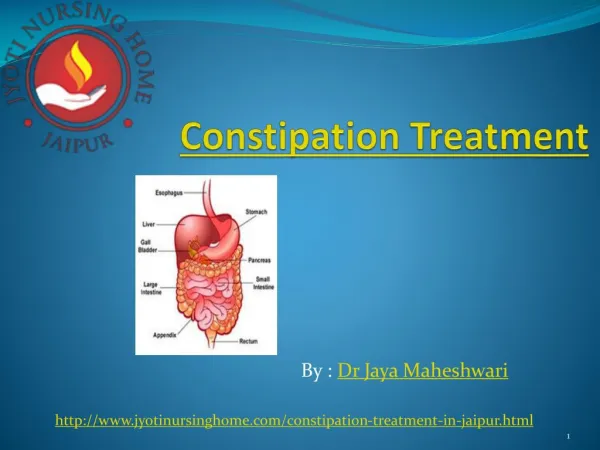 Constipation Treatment in Jaipur-Symptoms,Causes,diet| Jyotinursinghospital