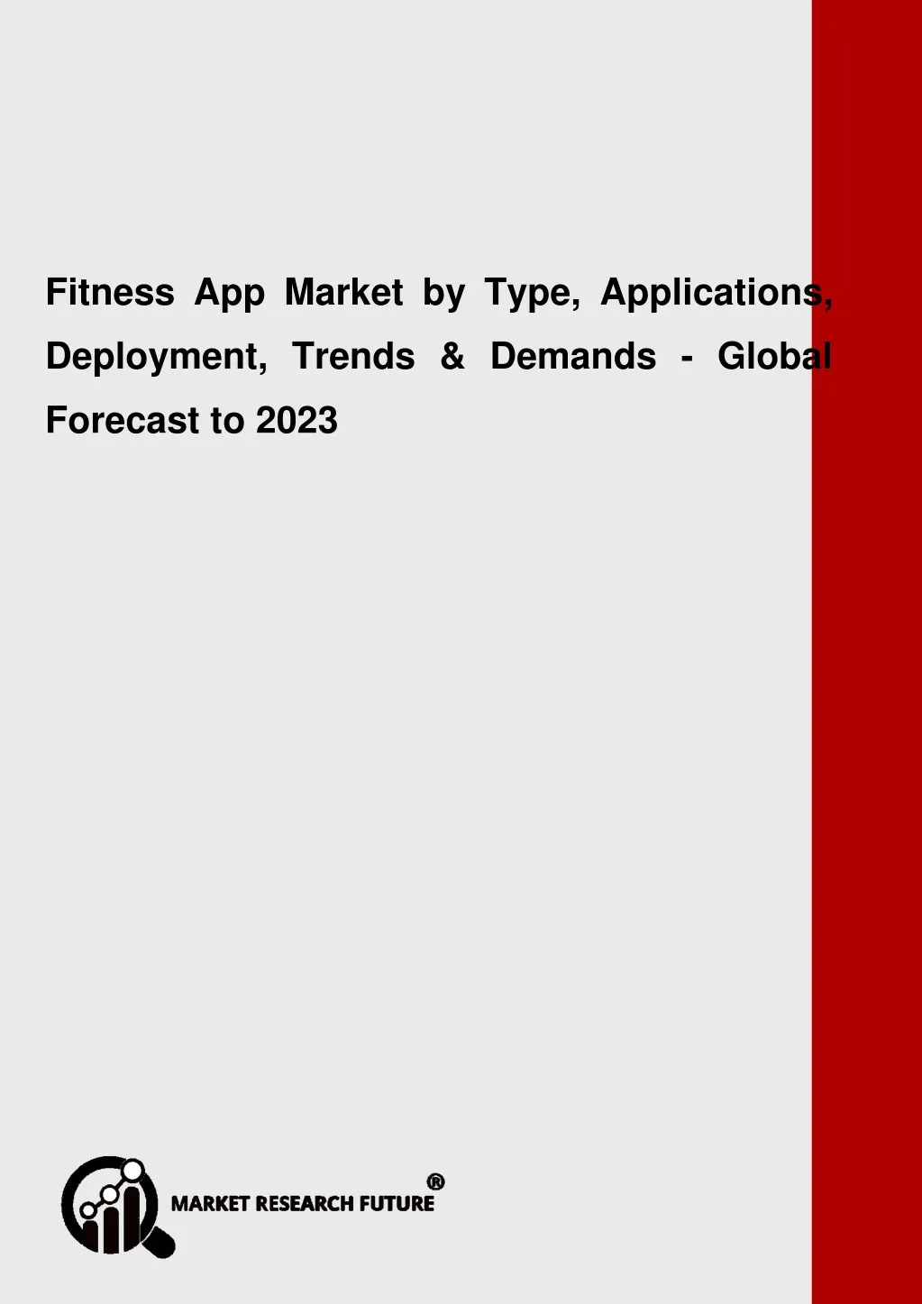 fitness app market research report global