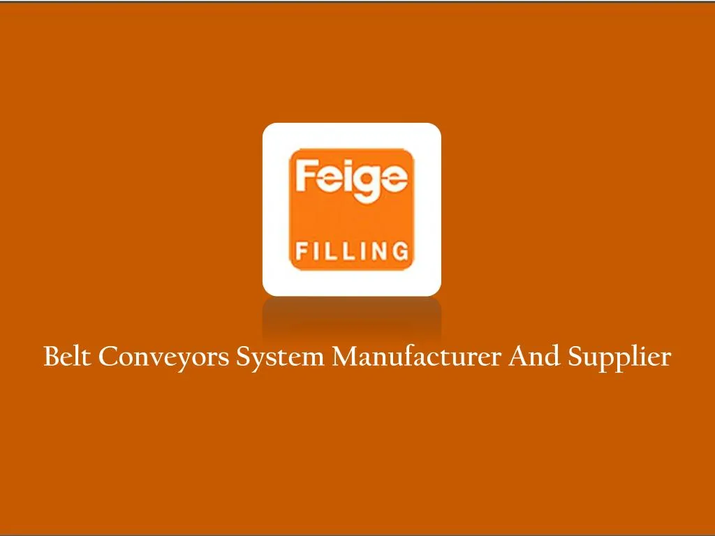 belt conveyors system manufacturer and supplier