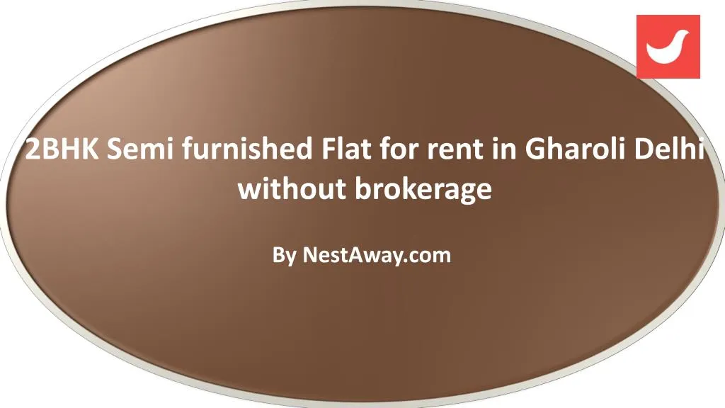 2bhk semi furnished flat for rent in gharoli