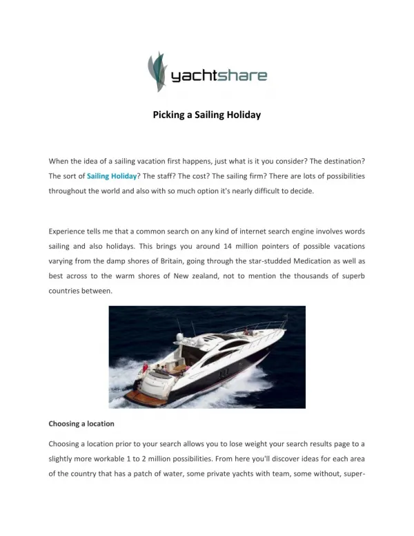 Luxury Boat Charter - Yacht Charter & Sailing Charter Auckland