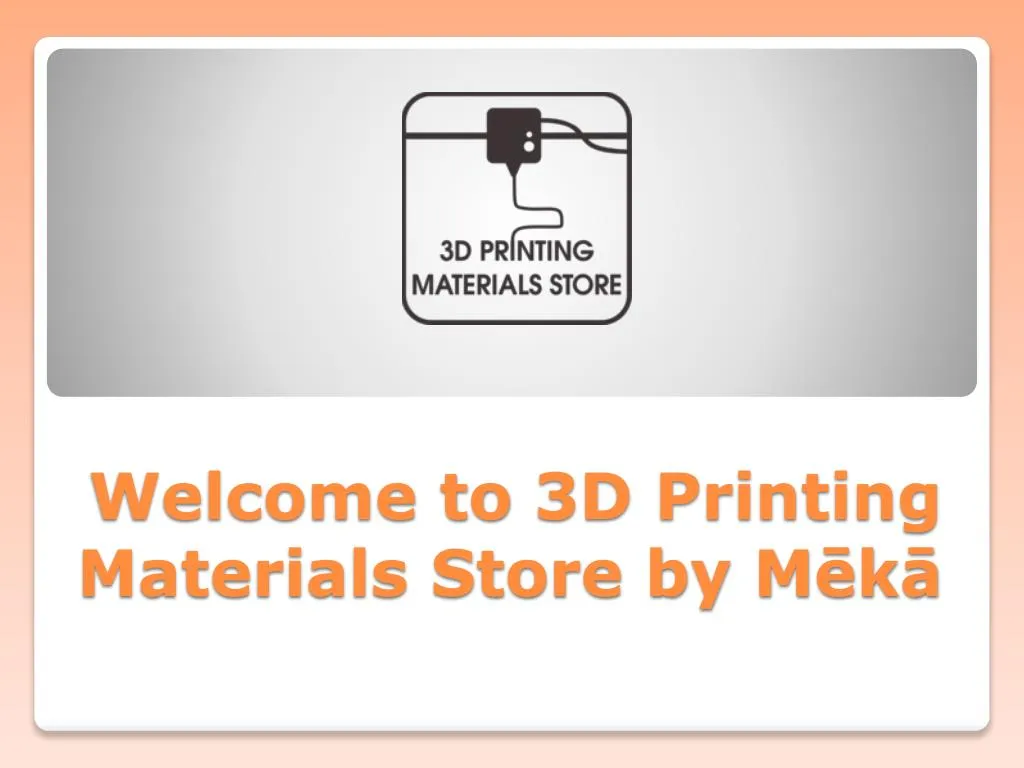 welcome to 3d printing materials store by m k