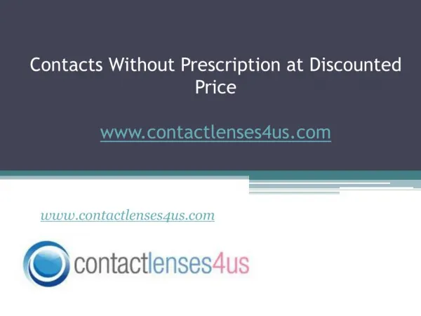 www.contactlenses4us.com - Latest Collection