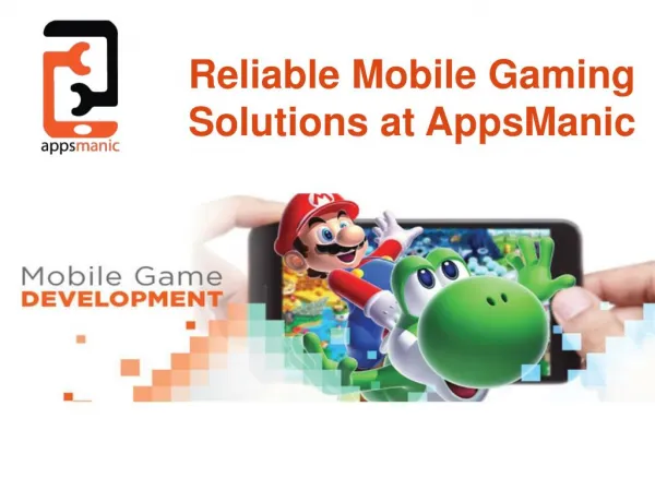 Mobile Game Development Company | AppsManic