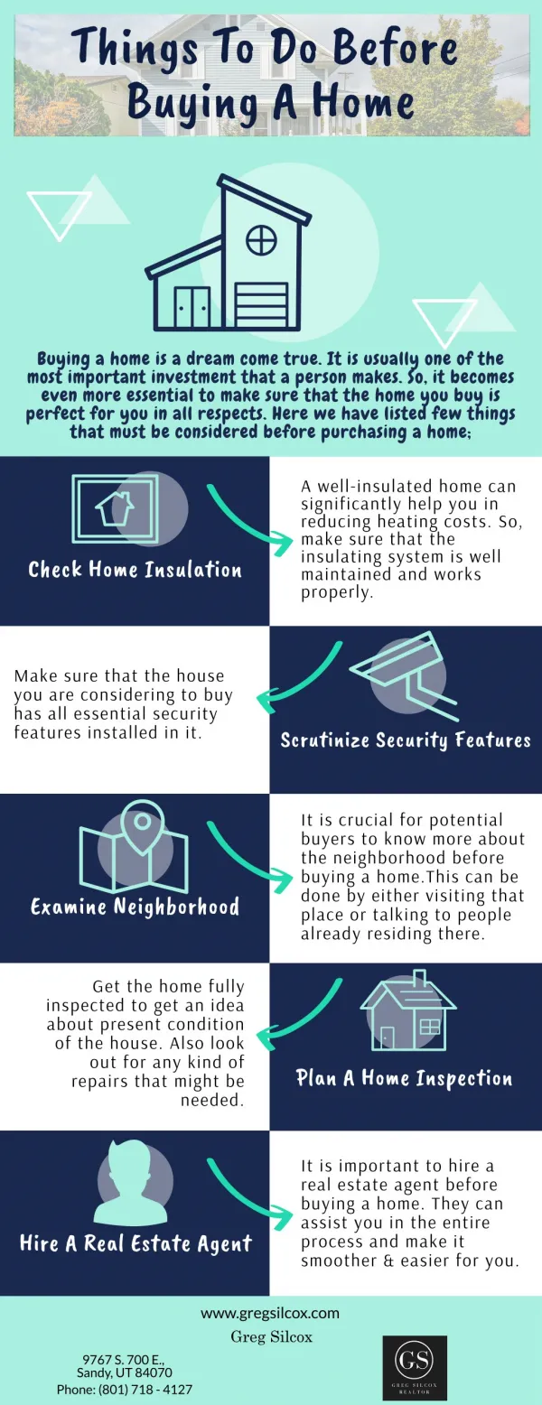 Things To Do Before Buying A Home