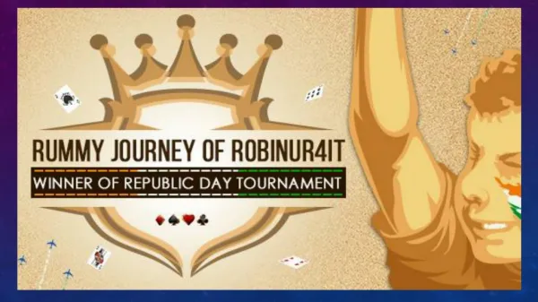 Journey of robinur winner of republic day tournament