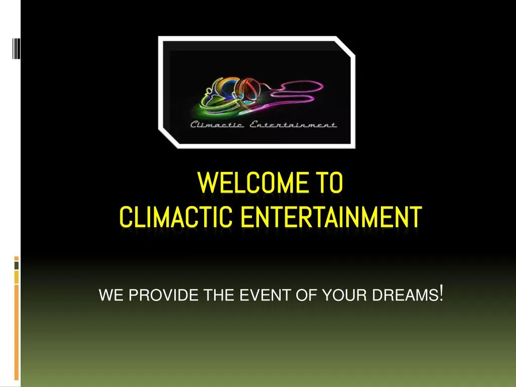 we provide the event of your dreams