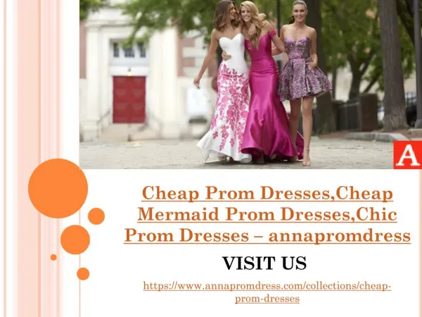 Cheap Prom Dresses,Cheap Mermaid Prom Dresses,Chic Prom Dresses – annapromdress