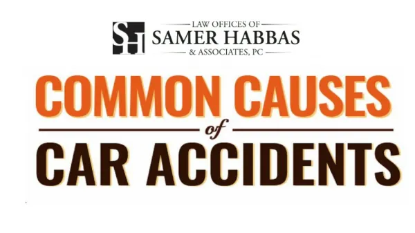 What are the common causes of car accident?