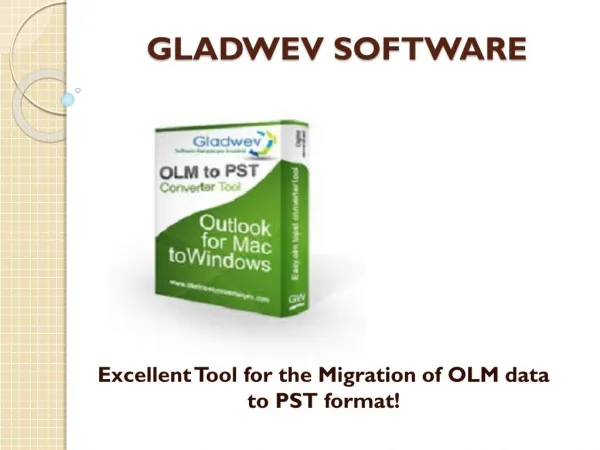 Migration From OLM Data to PST Data