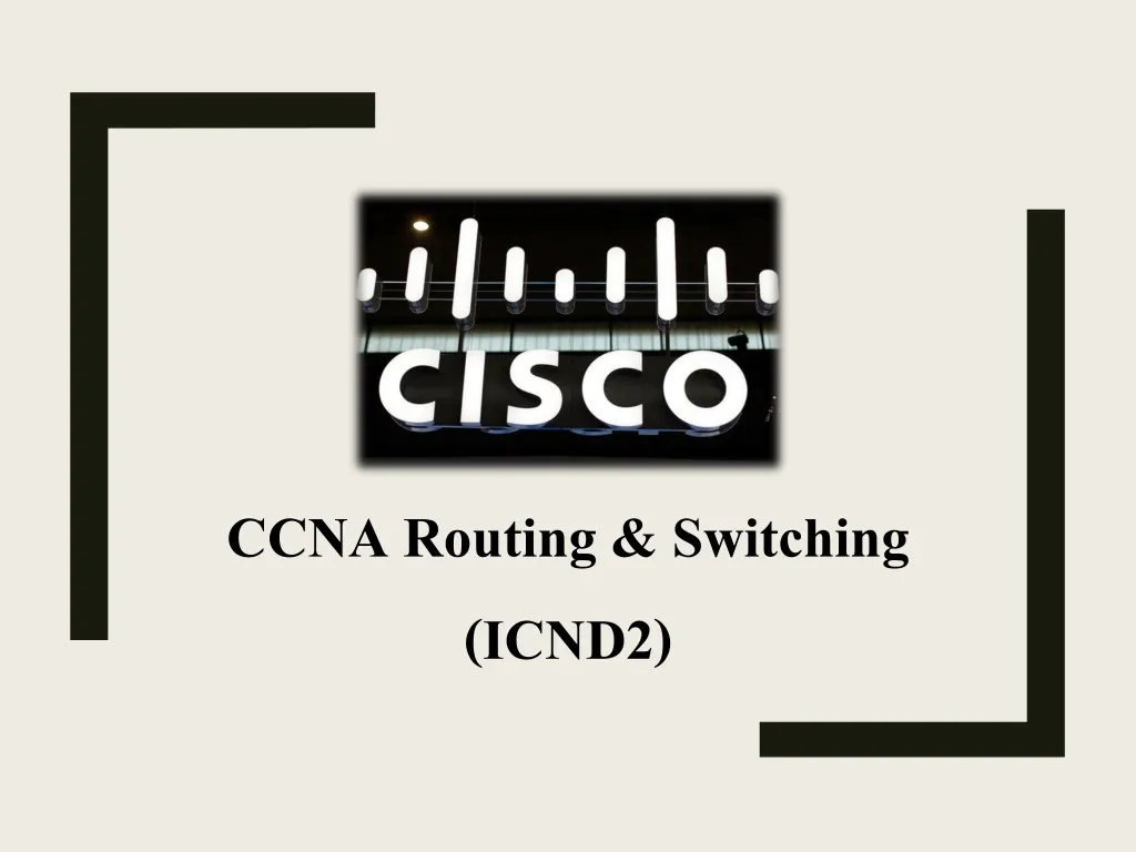 ccna routing switching icnd2