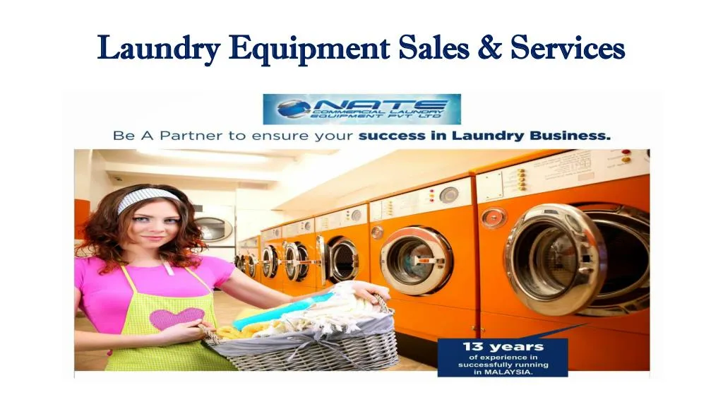 laundry equipment sales services