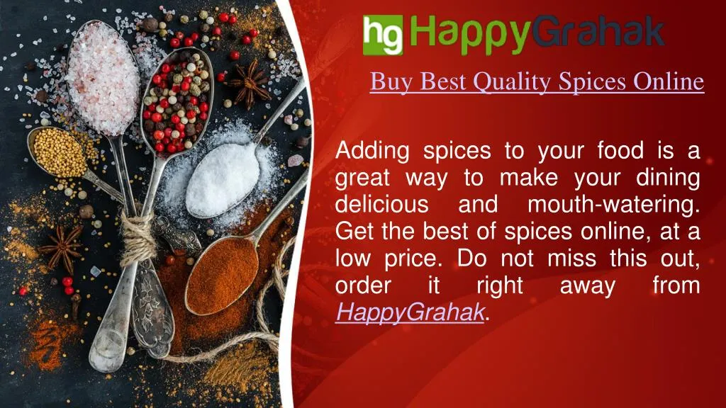 buy best quality spices online