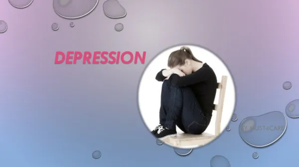 Depressive Disorder & its Treatment