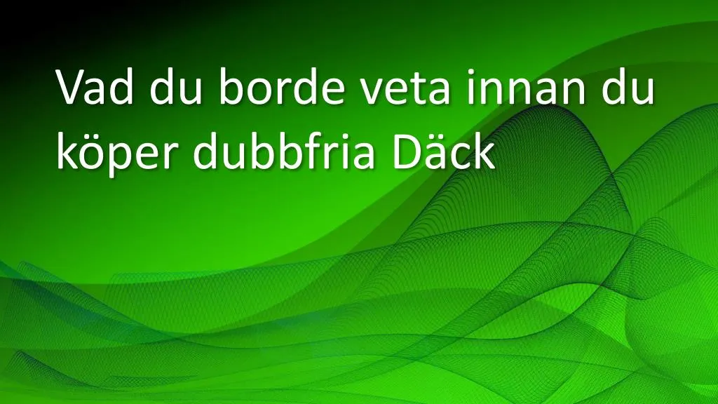 vad du borde veta innan du k per dubbfria d ck