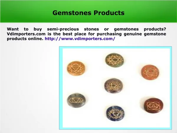 Gemstones Products