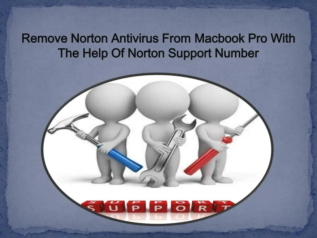 remove norton antivirus from macbook pro with