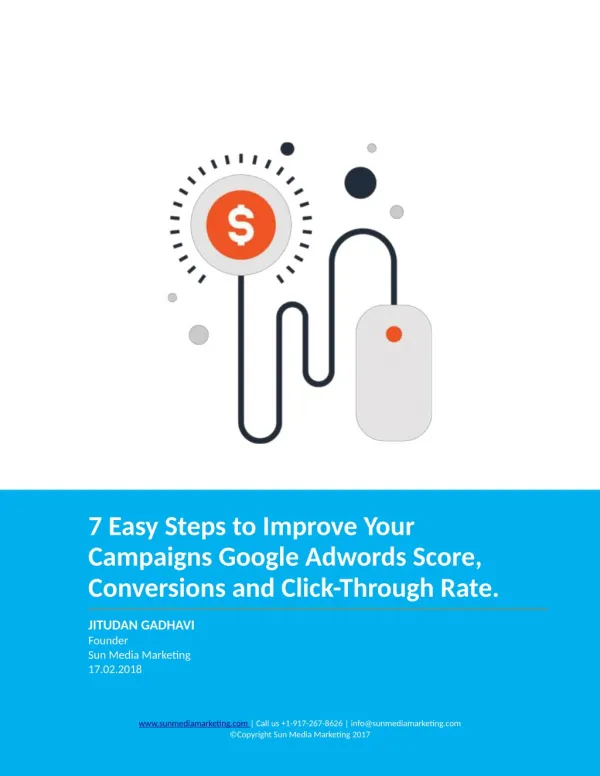 7 Easy Steps To Improve your PPC Campaign