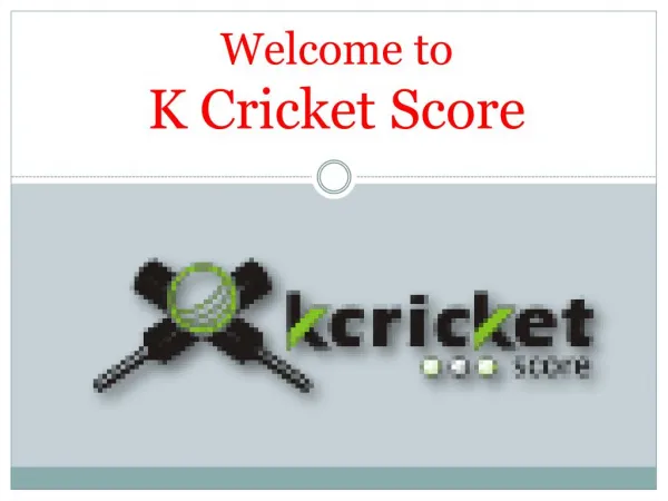 Cricket Live Score - Stats, Schedules, Commentary, Fixtures & News