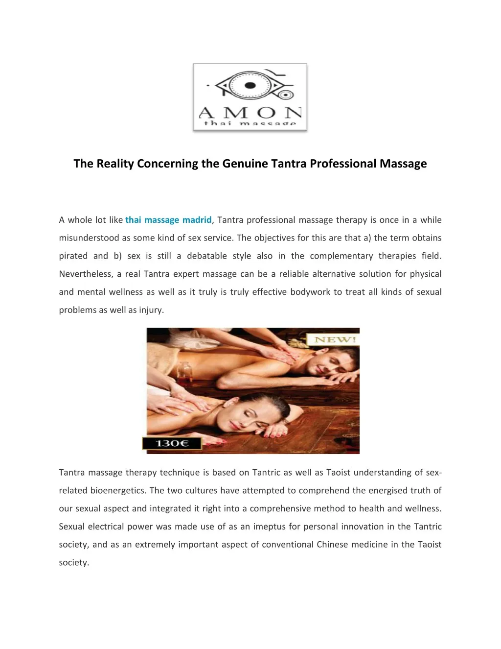 the reality concerning the genuine tantra