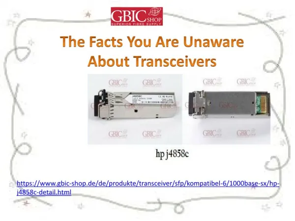 The Facts You Are Unaware About Transceivers