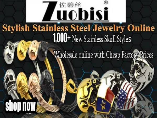 Stylish Stainless Steel Jewelry Online