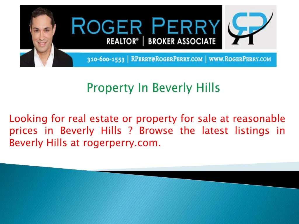 property in beverly hills