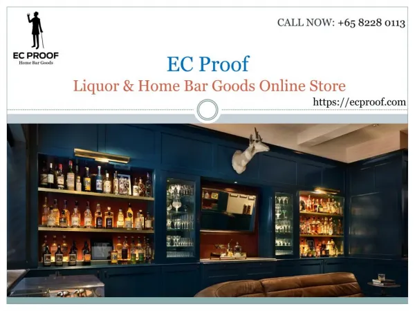 Liquor & Home Bar Goods Online Store