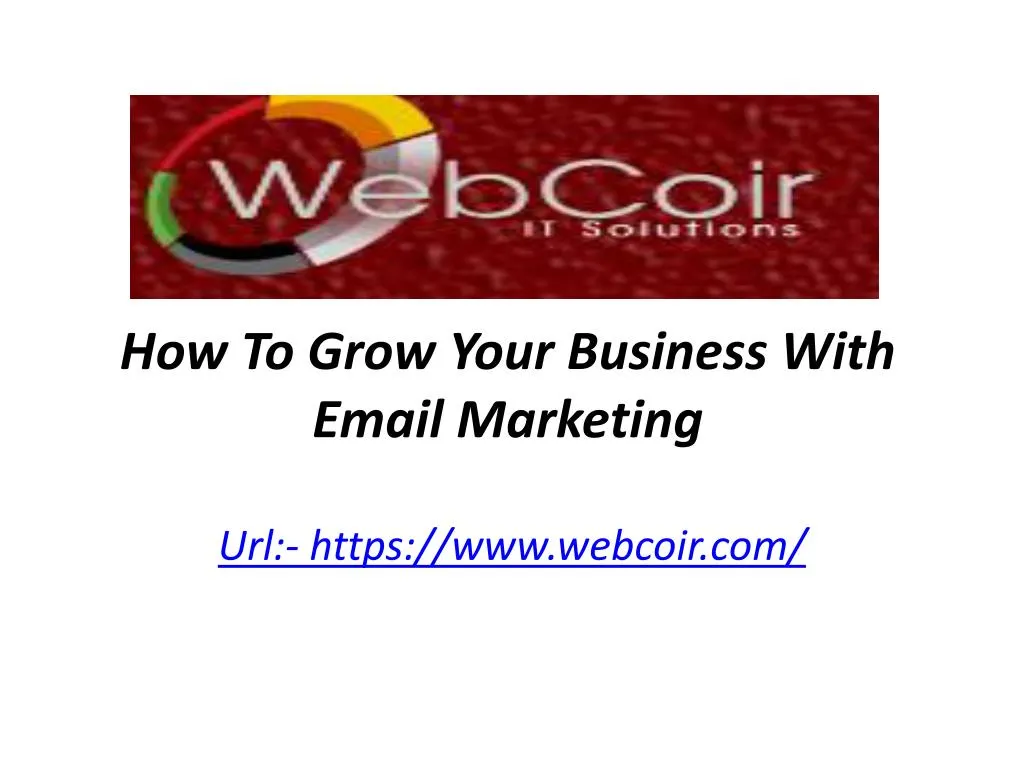 how to grow your business with email marketing