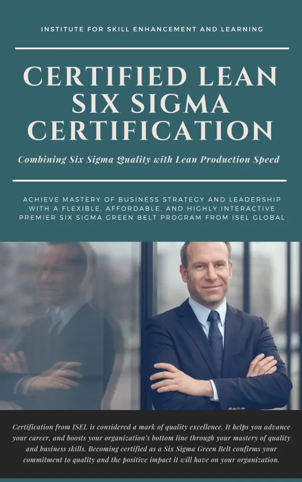Lean & Six Sigma for Managers