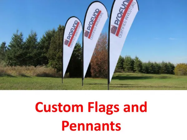 Custom Flag and Pennants