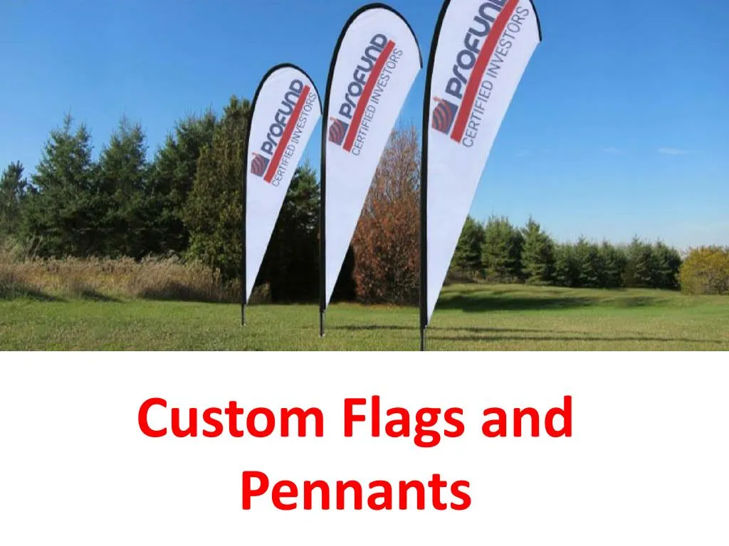 custom flags and pennants